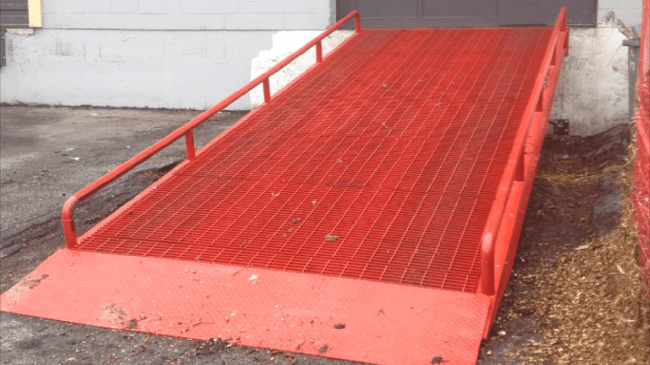 North America S 1 Portable Forklift Loading Dock Ramps